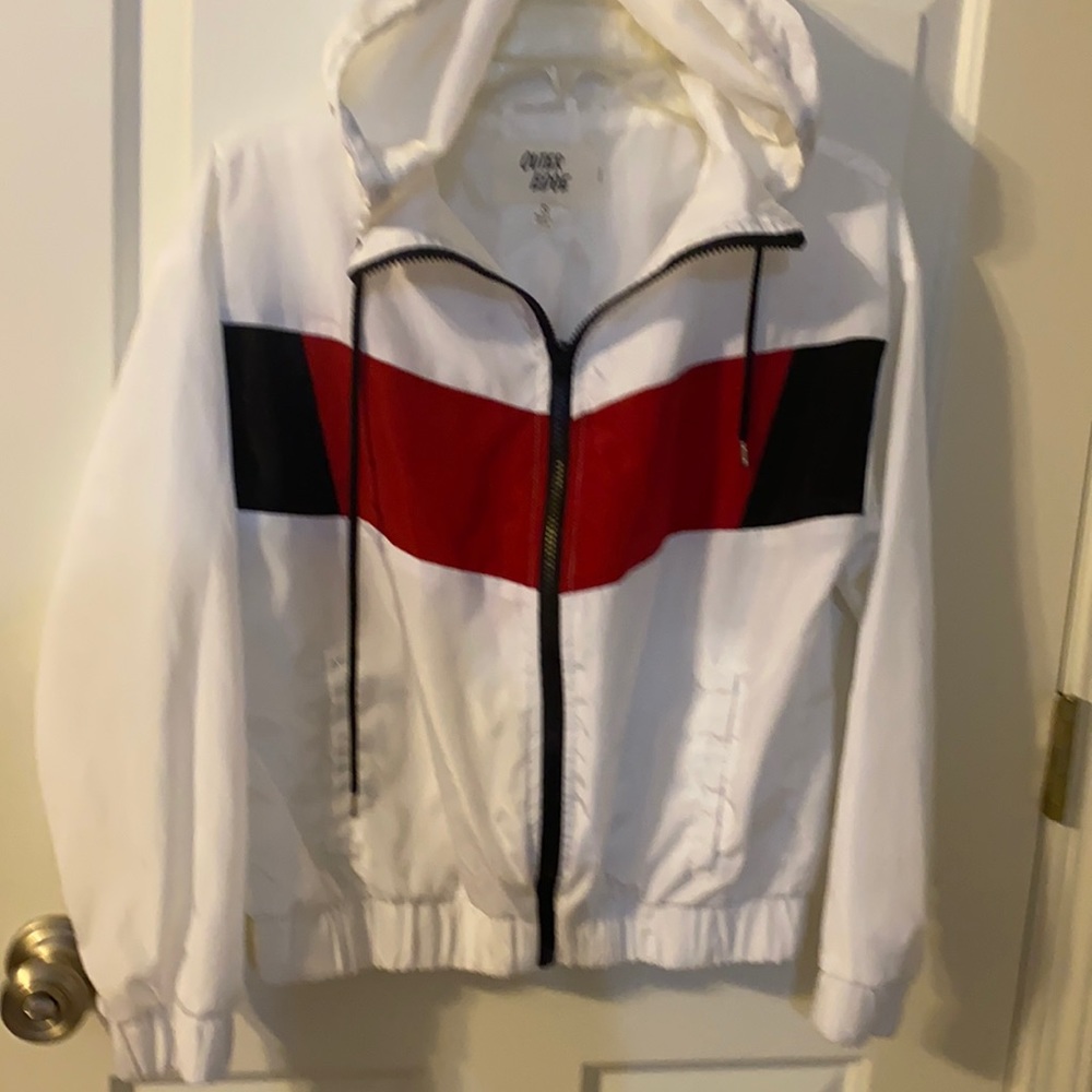 Outer edge lightweight zip jacket with hood